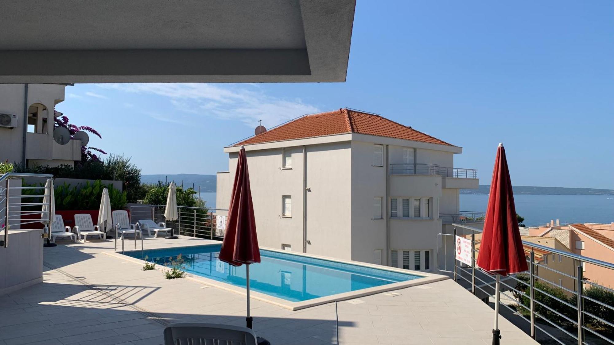 Luxury Apartments Villa Lenka Podstrana Ngoại thất bức ảnh